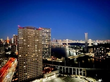 【東京都/港区港南】東京シーサウスブランファーレ 眺望：LDから（ズーム無）