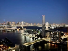 【東京都/港区港南】東京シーサウスブランファーレ 眺望：LDから（ズーム有）