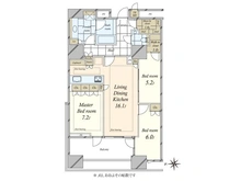 【東京都/港区三田】三田ガーデンヒルズ　イーストヒル 間取り図