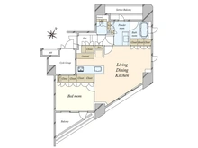 【東京都/渋谷区松濤】ドゥアージュコラッド松濤 間取り図