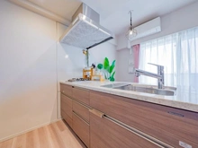 【神奈川県/川崎市中原区上丸子八幡町】ルジェンテ新丸子 キッチン：オープンキッチン