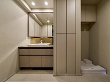 【東京都/港区三田】アトラス麻布十番 洗面所