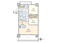 【東京都/港区白金】ローレルアイ白金 間取り図