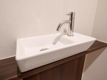 【埼玉県/さいたま市浦和区高砂】プラウド浦和高砂マークス トイレ：手洗いカウンター