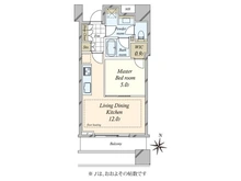 【東京都/渋谷区宇田川町】パークコート渋谷ザタワー 間取り図