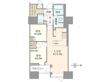 【東京都/港区三田】三田ガーデンヒルズ イーストヒル 間取り図