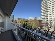 【東京都/港区三田】アイビハイツ三田 バルコニー