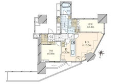 【東京都/豊島区東池袋】プラウドタワー東池袋ステーションアリーナ 間取り図