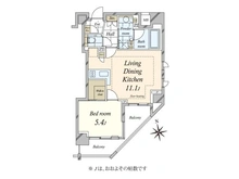 【東京都/港区南麻布】クレヴィア南麻布 間取り図