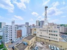 【神奈川県/川崎市高津区久本】ヴェルビュ溝の口 眺望：バルコニーから（左側）