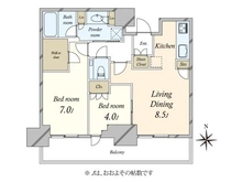 【東京都/港区南青山】パークコート乃木坂ザタワー 間取り図