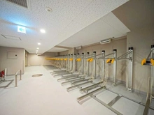 【東京都/品川区西五反田】プラウド五反田 駐輪場