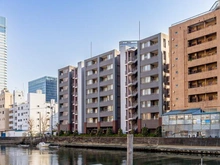 【東京都/中央区勝どき】クレアシティ勝どきアットステーション 外観：真ん中