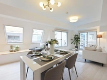 【東京都/港区麻布十番】東急ドエルアルス麻布十番 リビング・ダイニング：※家具調度品等は販売価格に含まれておりません