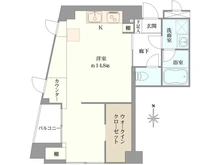 【東京都/港区麻布十番】麻布十番ロイヤルプレイス 間取り図