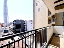 【東京都/墨田区向島】向島パークハイツ第2 バルコニー