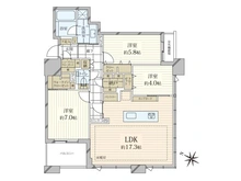 【東京都/豊島区南池袋】グランドミレーニア 間取り図