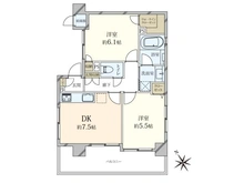 【東京都/渋谷区恵比寿】東急ドエル・アルス恵比寿イスト 間取り図