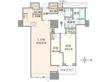 【東京都/港区三田】三田ガーデンヒルズ イーストヒル 間取り図