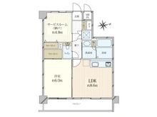 【東京都/港区白金】セザール白金ガーデン 間取り図