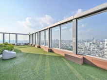 【東京都/品川区小山】パークシティ武蔵小山ザタワー 共用部：スカイテラス