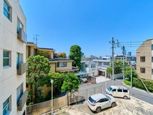 【東京都/港区白金】白金武蔵野コーポラス 眺望：バルコニーから