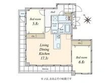 【東京都/港区南青山】サマリヤガーデン南青山 間取り図