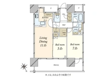 【東京都/渋谷区恵比寿】グランドヒルズ恵比寿 間取り図