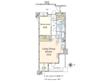 【東京都/港区白金台】ピアース白金台三丁目 間取り図