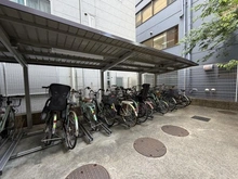 【東京都/江東区新大橋】サンクタス森下 駐輪場