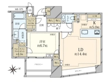 【東京都/千代田区三番町】ザ・パークハウスグラン三番町26 間取り図