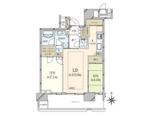【東京都/江東区豊洲】THE TOYOSU TOWER　ザ・トヨスタワー 間取り図