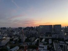 【東京都/港区港南】ワールドシティタワーズ アクアタワー 眺望：バルコニーから