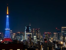 【東京都/港区六本木】六本木ヒルズレジデンス B棟 眺望：バルコニーからの眺望（ズーム有）