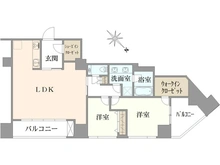 【東京都/港区元麻布】元麻布ヒルズ フォレストタワー 間取り図