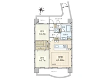 【東京都/港区南麻布】Tフラッツ南麻布 間取り図