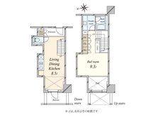 【東京都/港区麻布十番】アクシア麻布 間取り図