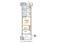【東京都/港区南麻布】パークコート南麻布 間取り図