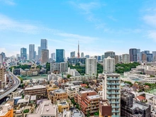【東京都/港区三田】ザ・パークハウス三田ガーデン 眺望：バルコニーから