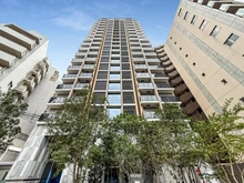 【東京都/港区白金台】ジオグランデ白金台 建築中の外観