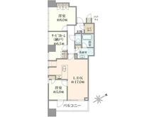 【東京都/港区三田】三田ガーデンヒルズ ウエストヒル 間取り図