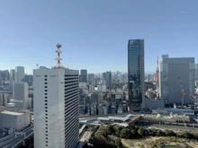【東京都/港区海岸】ブリリアタワー浜離宮 眺望：スカイテラスから