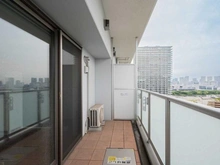 【東京都/江東区有明】ブリリアタワー有明ミッドクロス バルコニー