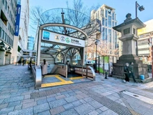 【東京都/港区北青山】パークコート北青山 東京メトロ千代田線　半蔵門線「表参道」駅（現地より約747m）