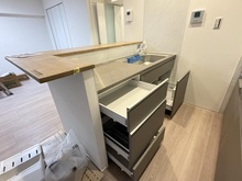 【東京都/狛江市和泉本町】クィーポ狛江 キッチン：リフォーム中