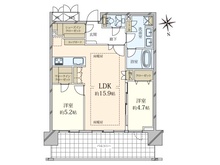 【東京都/港区南麻布】パークホームズ南麻布ザ レジデンス 間取り図