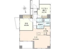 【東京都/新宿区東五軒町】グラツィオーソ神楽坂ウエスト 間取り図