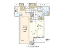 【東京都/港区三田】三田ガーデンヒルズ イーストヒル 間取り図