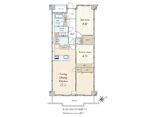 【東京都/港区白金台】クレール白金台 間取り図