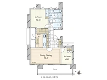 【東京都/千代田区一番町】パークハウス一番町 間取り図